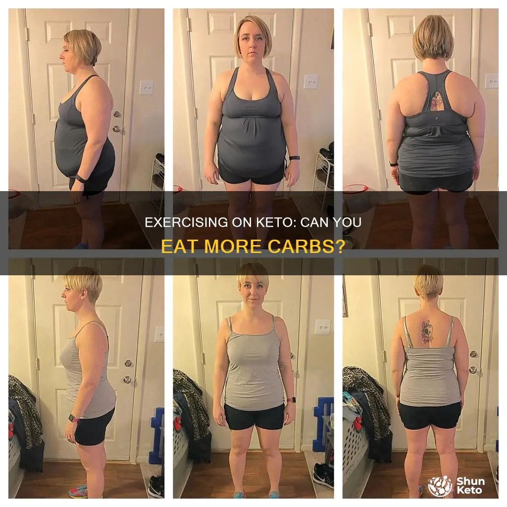 can you eat more carbs if you exercise keto