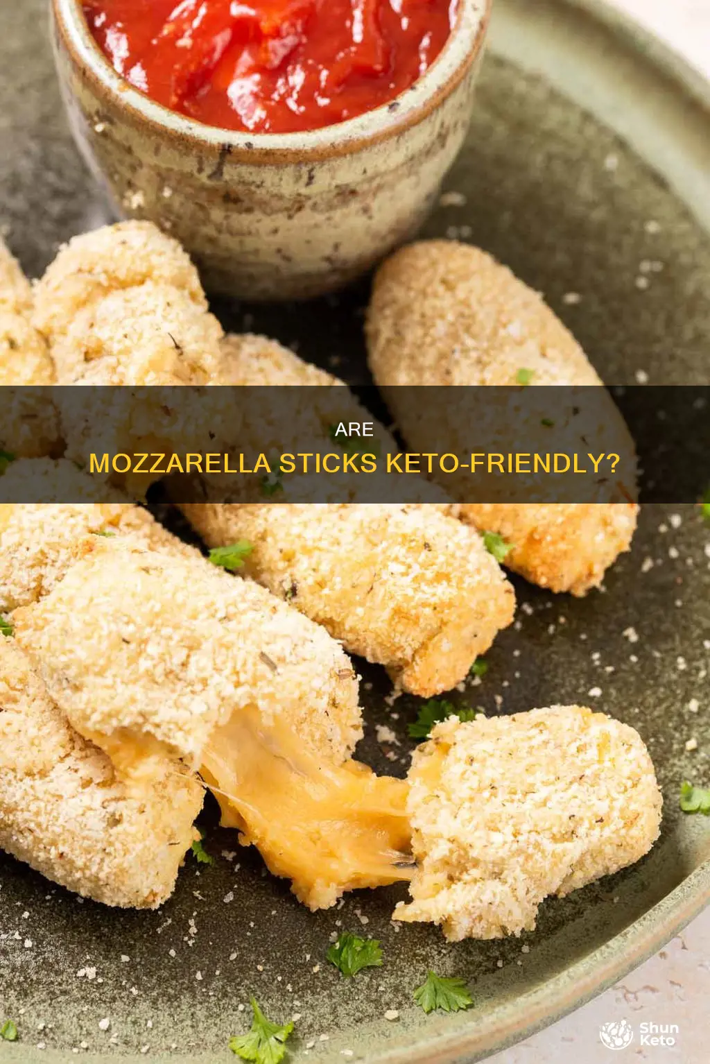 can you eat mozzarella sticks on a keto diet
