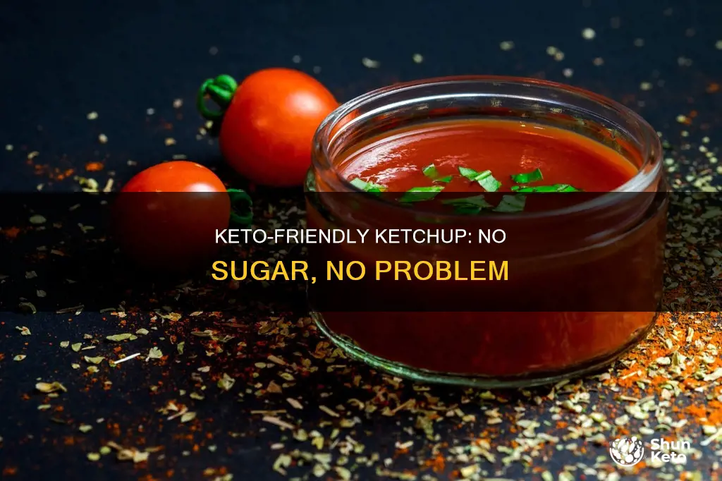 can you eat no sugar ketchup on keto