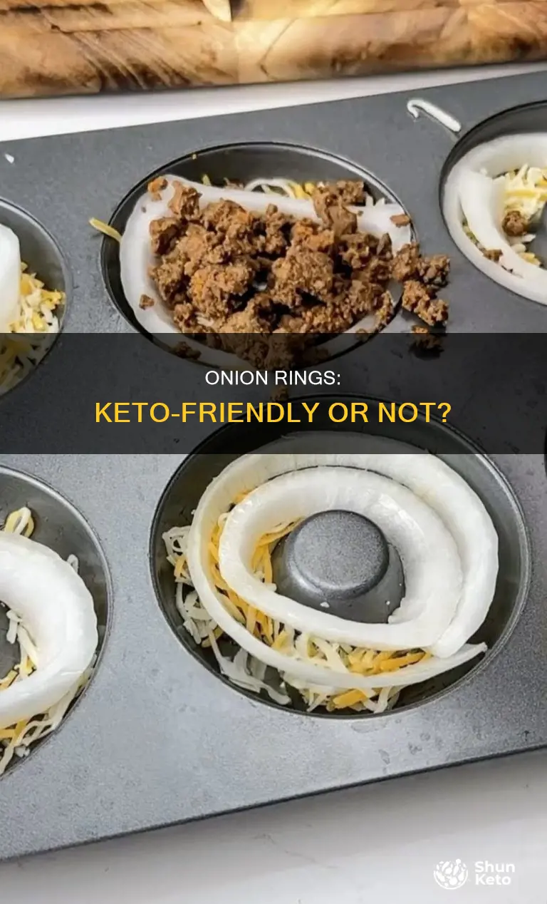 can you eat onion rings on a keto diet