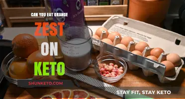Keto Diet: Can Orange Zest Be Eaten?