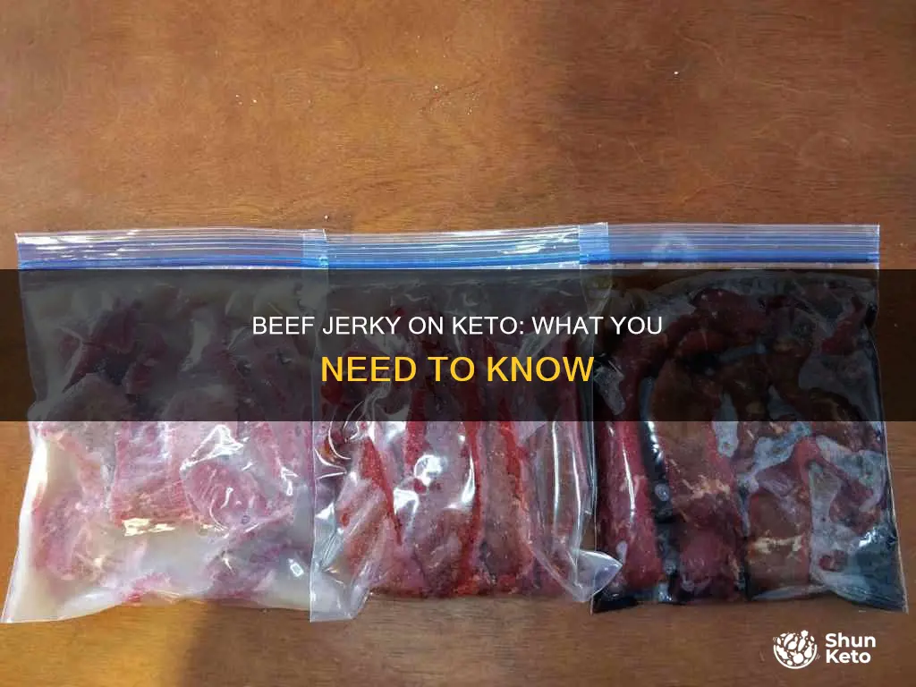 can you eat original beef jerky on keto