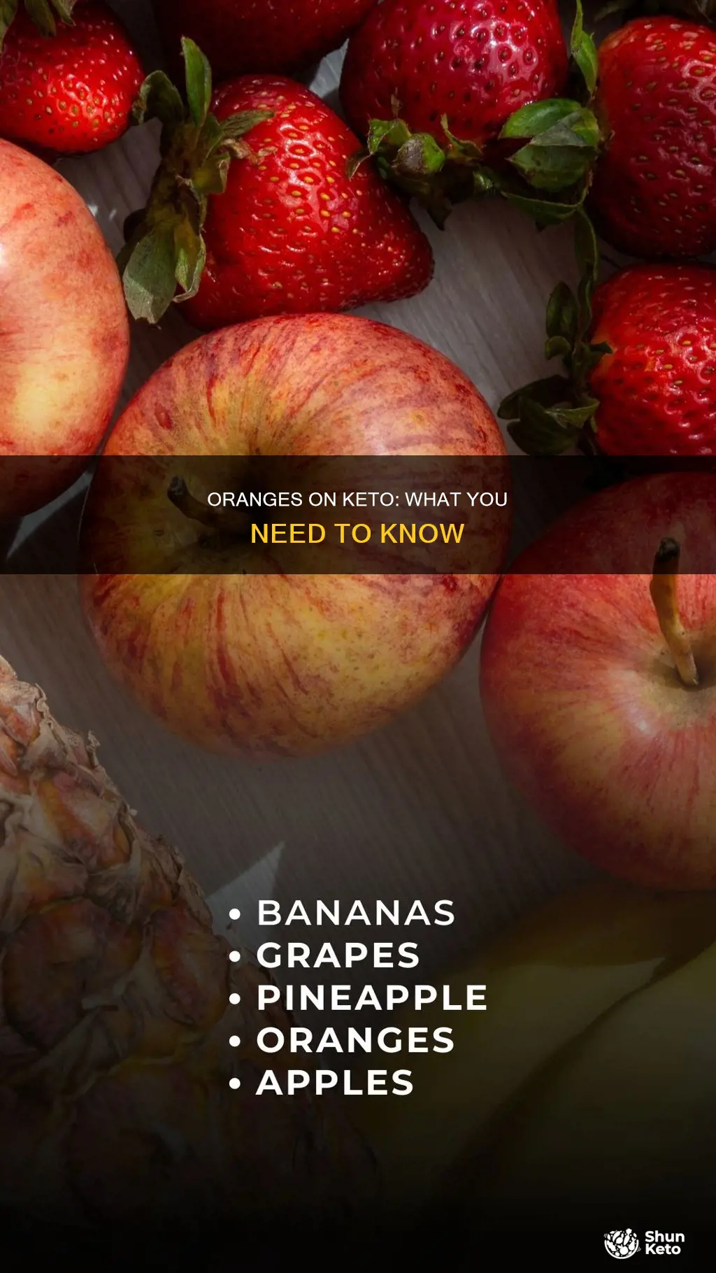can you eat orqnges on keto