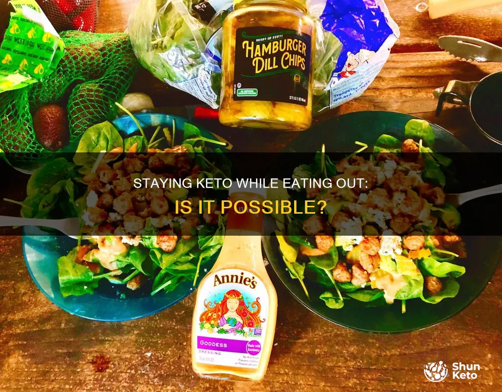 can you eat out all the time and stay keto