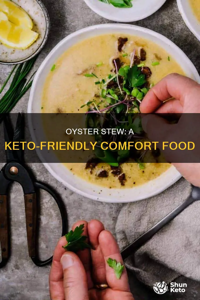 can you eat oyster stew on keto diet