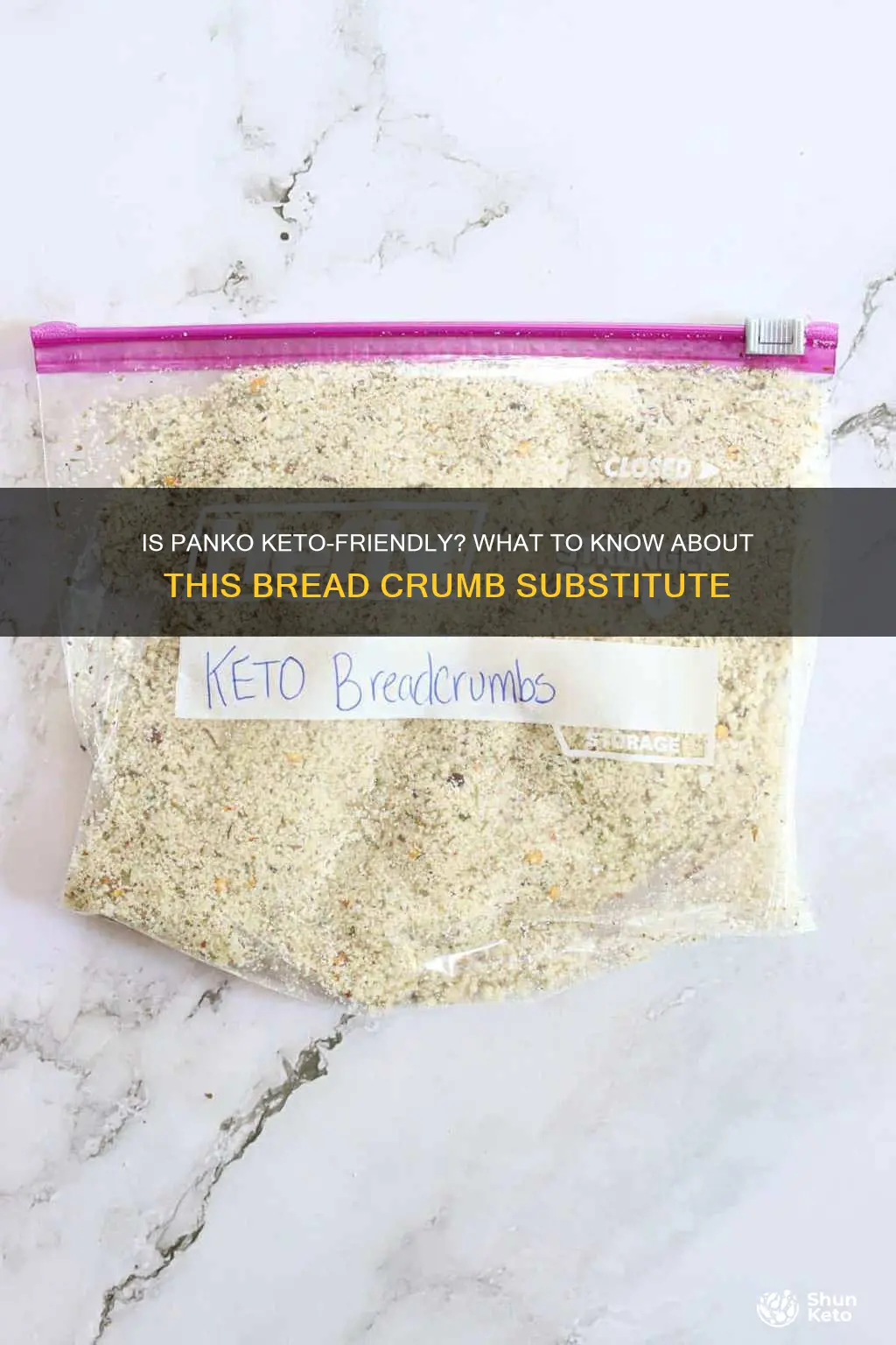 can you eat panko on keto