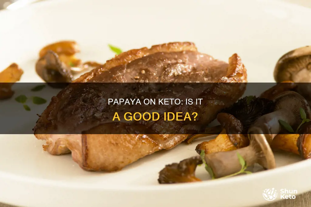 can you eat papaya on keto