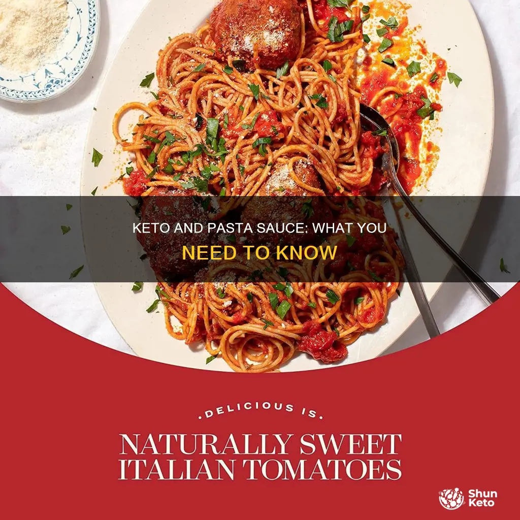 can you eat pasta sauce on keto