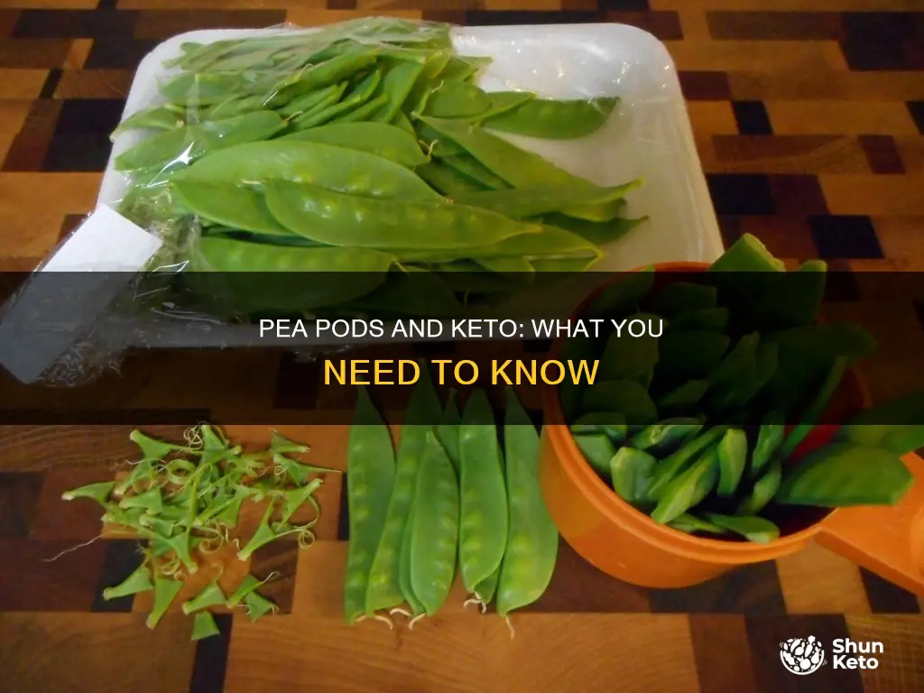 can you eat pea pods on keto