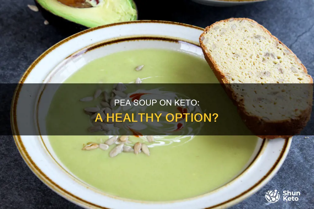 can you eat pea soup on keto