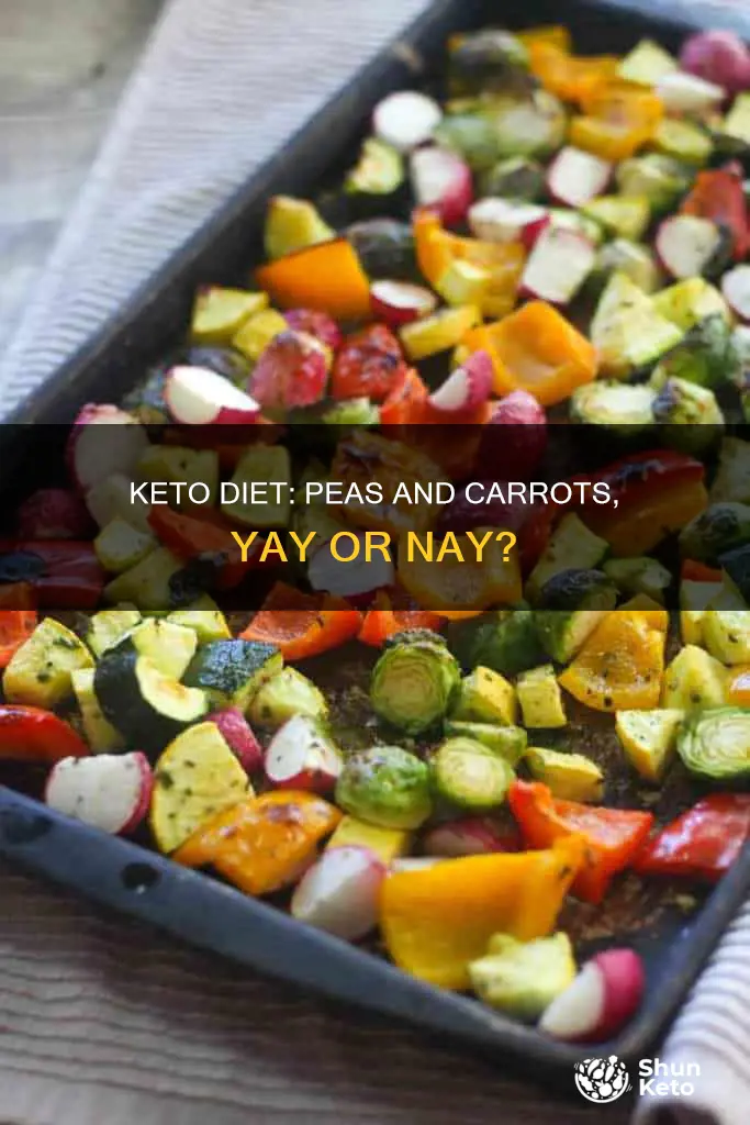 can you eat peas and carrots on keto