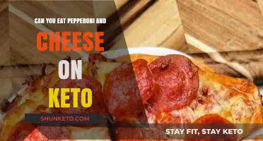 Keto-Friendly: Pepperoni and Cheese