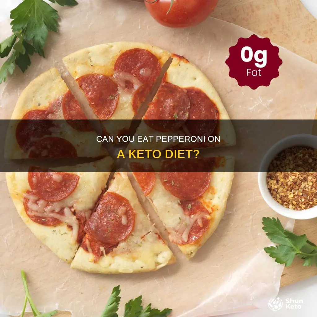 can you eat pepperoni on the keto diet