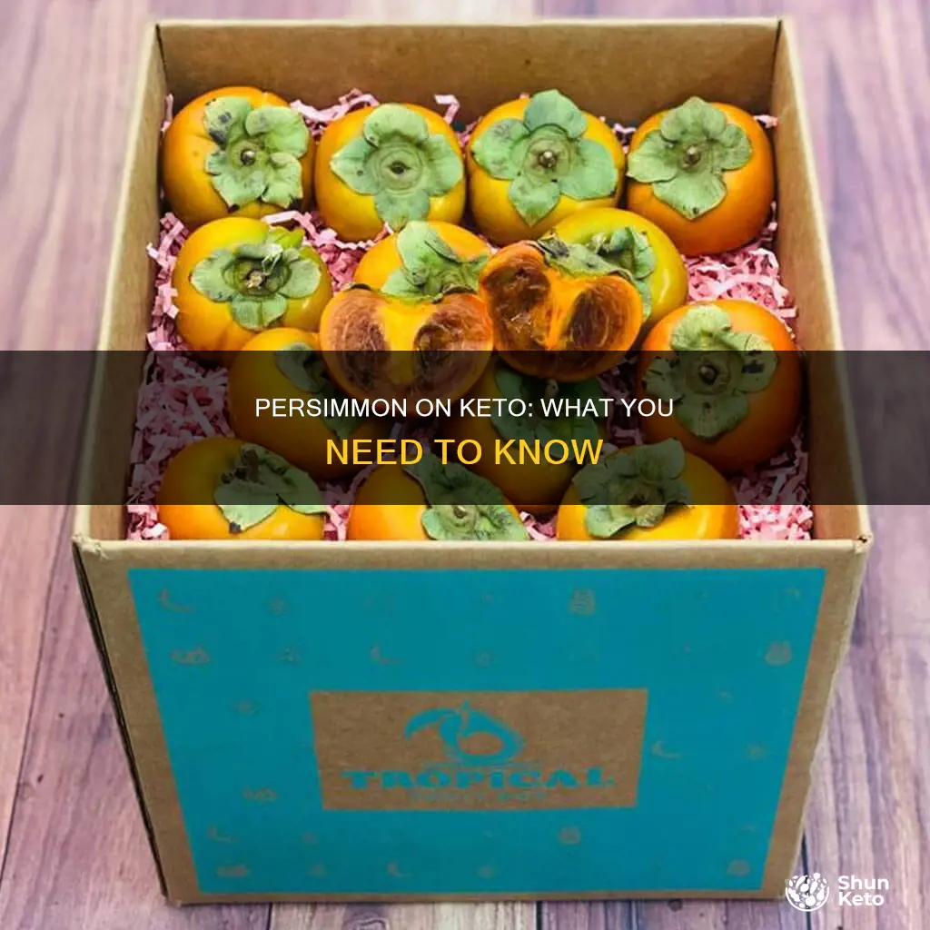can you eat persimmon on keto