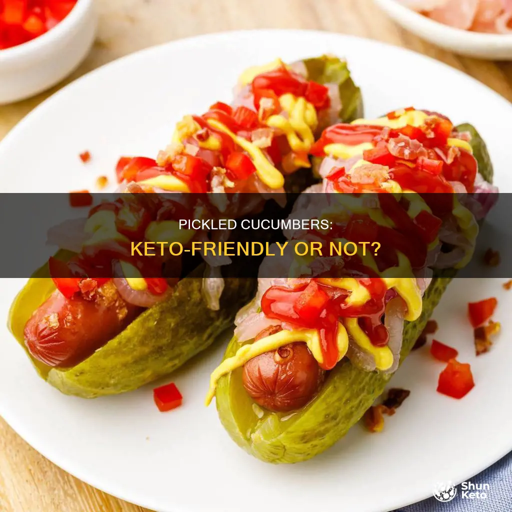 can you eat pickled cucumbers on keto diet