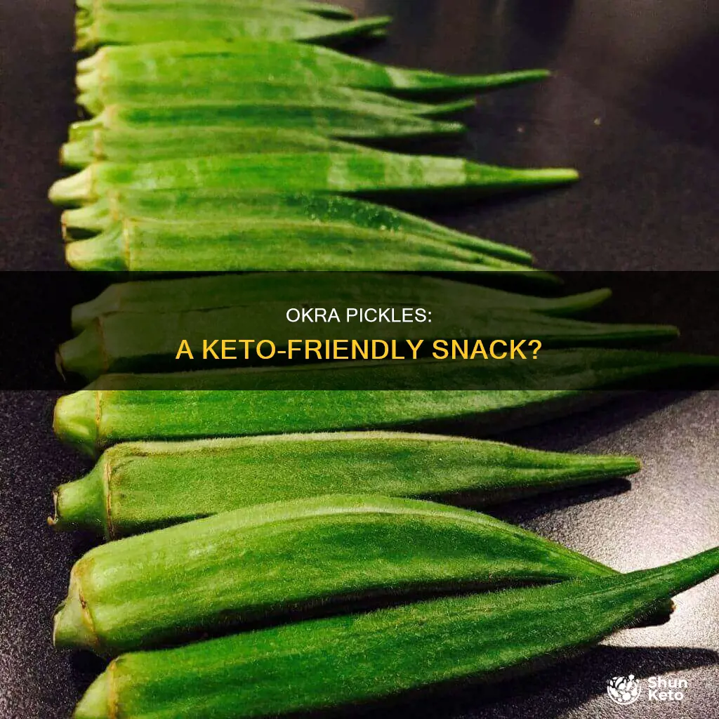 can you eat pickled okra on keto diet