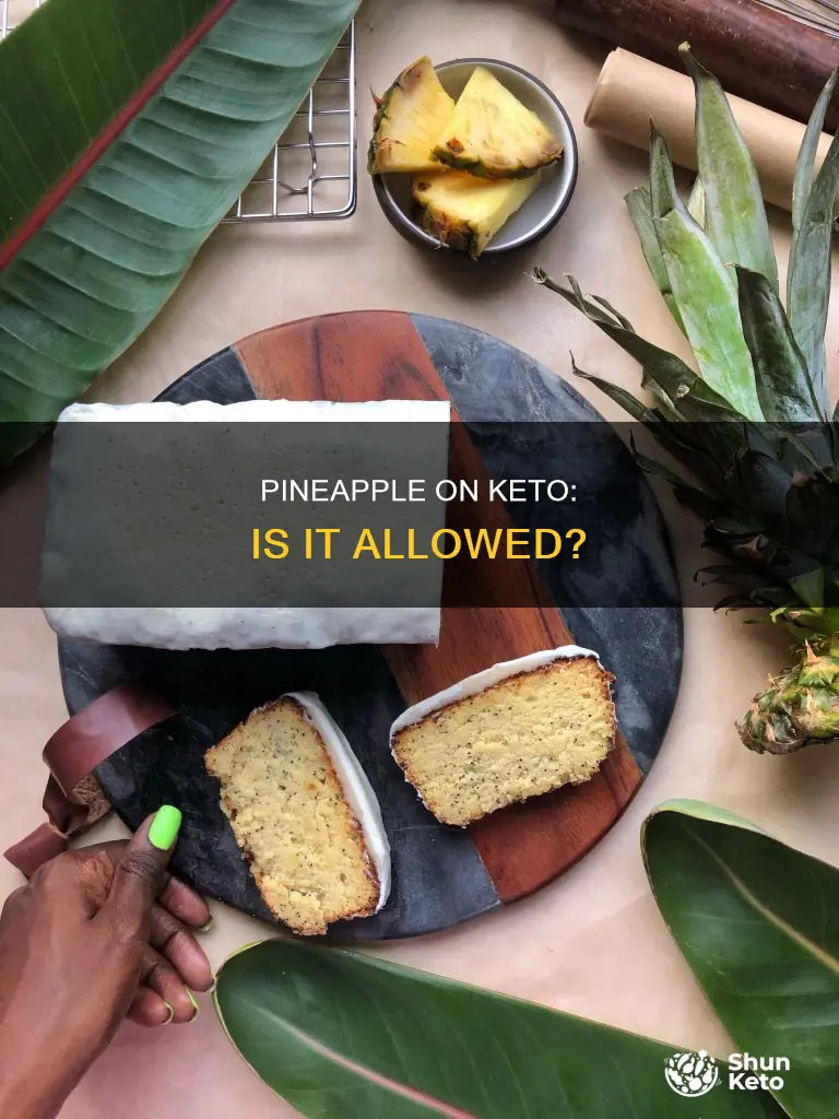 can you eat pineapple on a keto diet