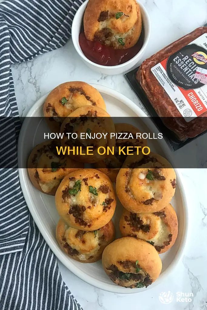 can you eat pizza rolls on keto