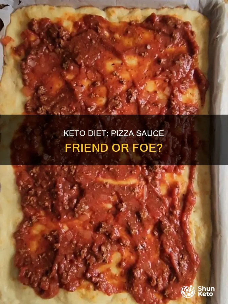 can you eat pizza sauce on keto diet