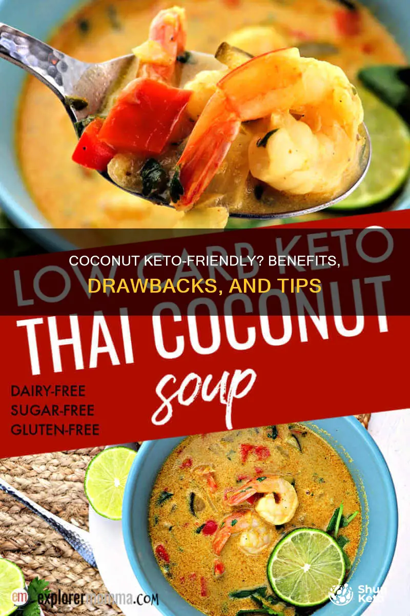 can you eat plain coconut on keto