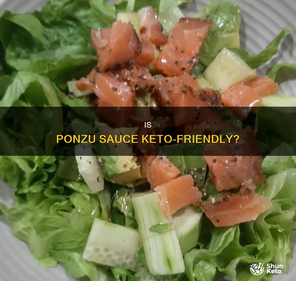 can you eat ponzu sauce on the keto diet