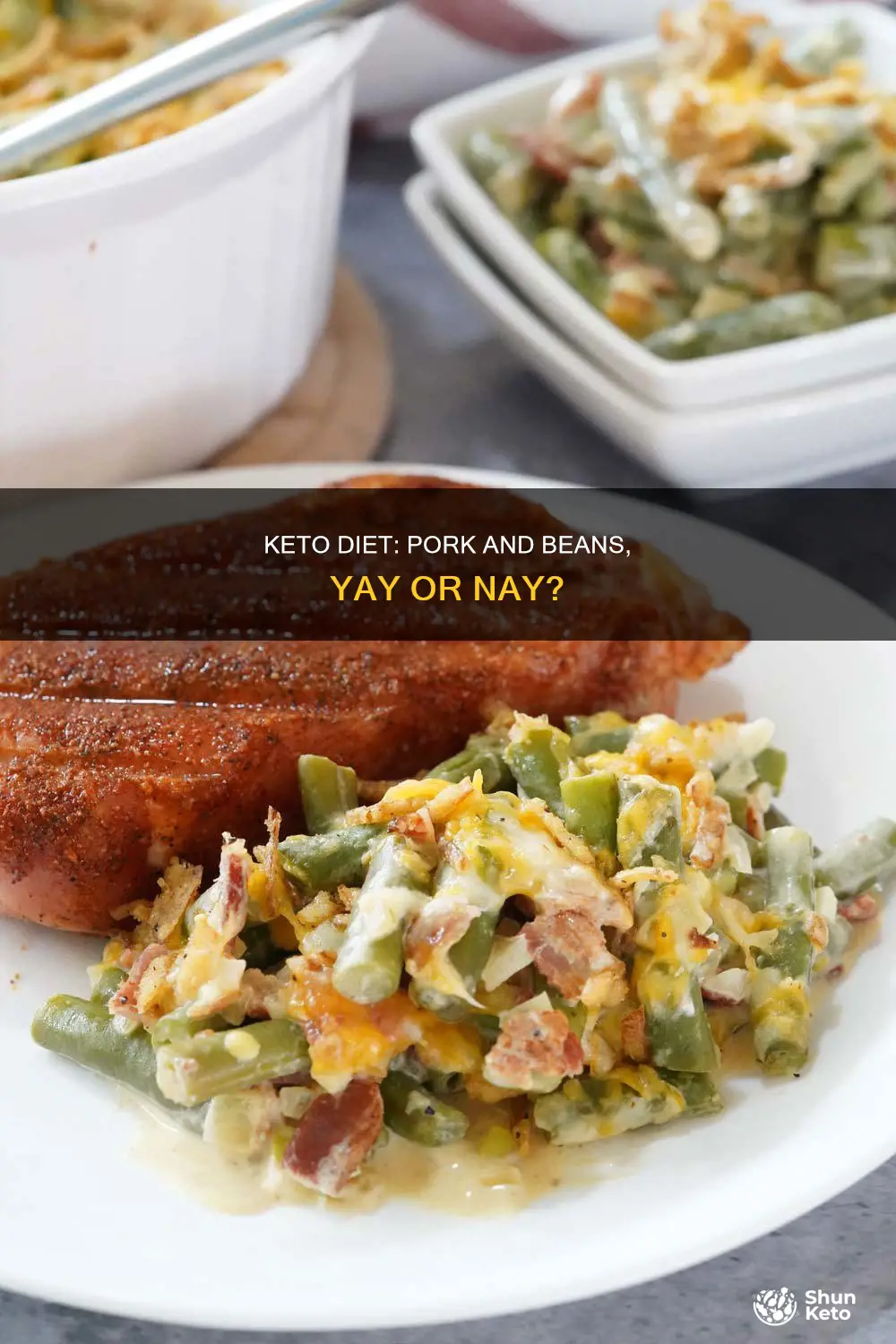 can you eat pork and beans on a keto diet