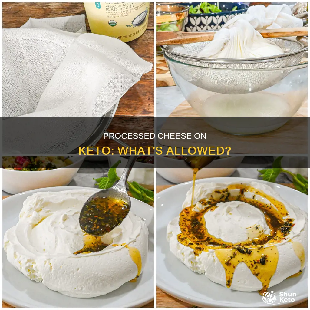 can you eat processed cheese on keto