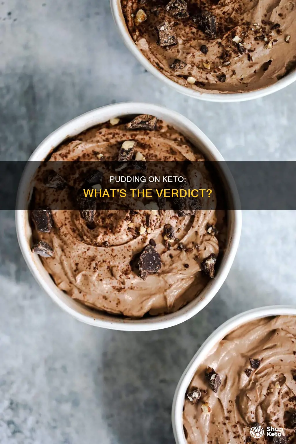 can you eat pudding on keto