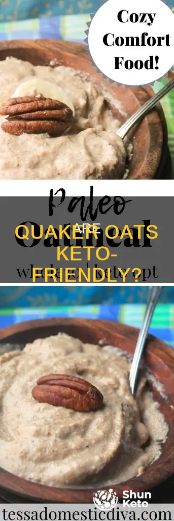 can you eat quaker oats on a keto diet
