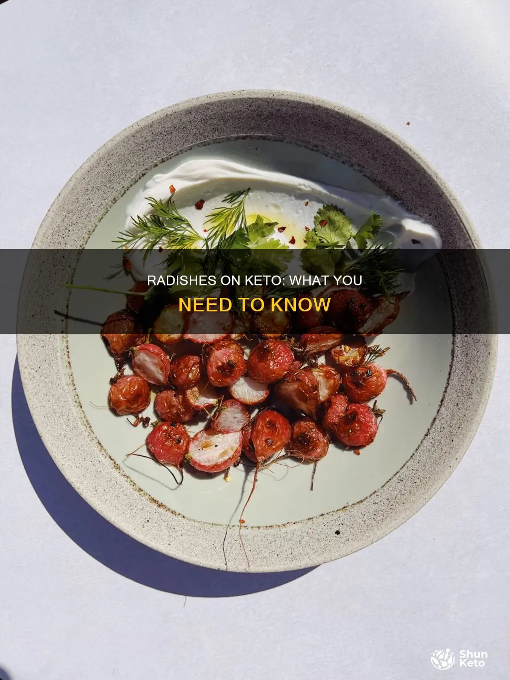 can you eat radish on keto