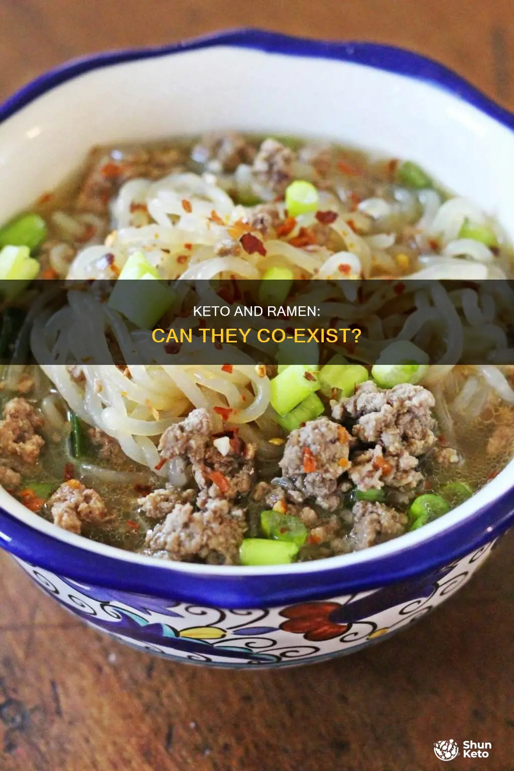 can you eat ramen noodles on a keto diet