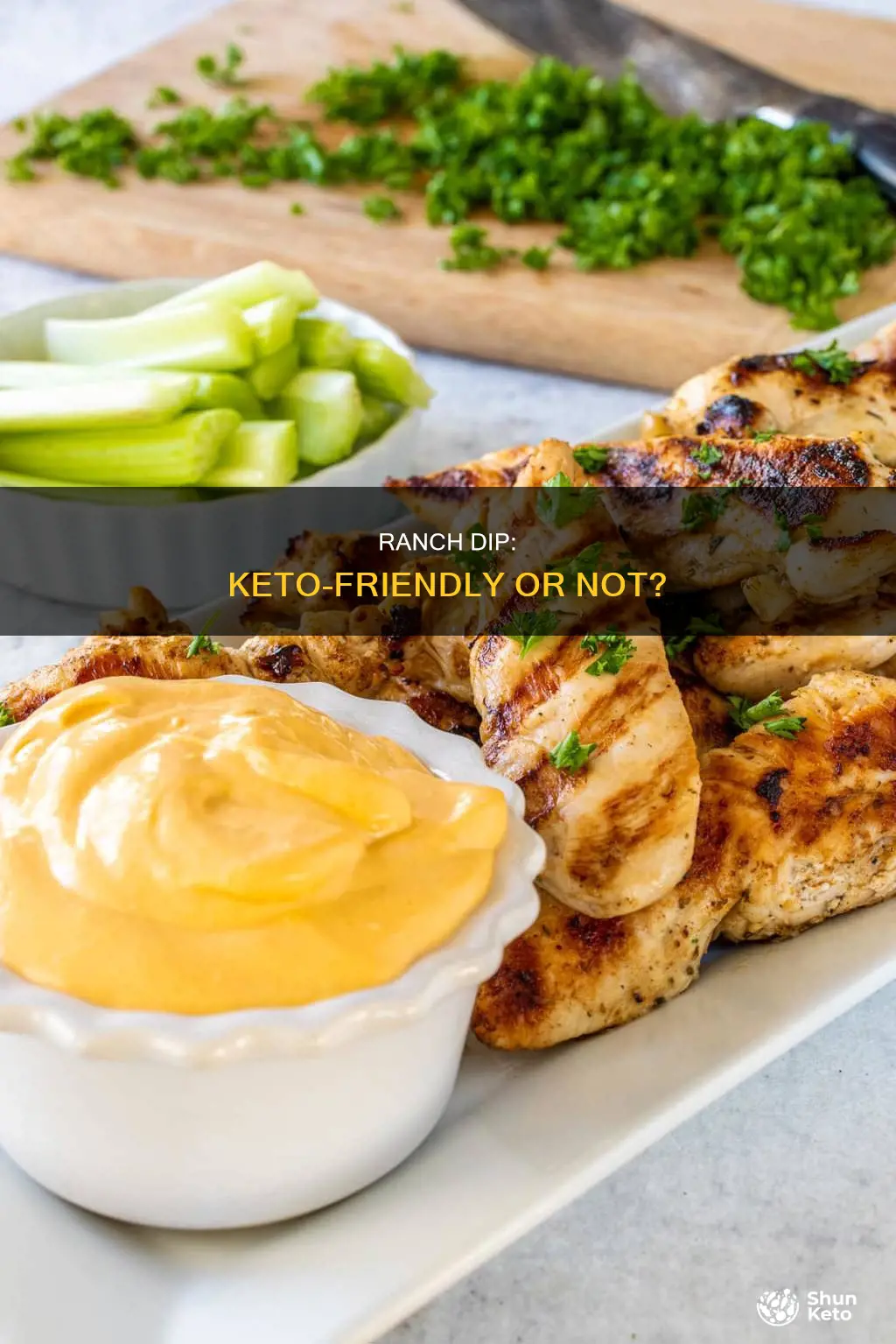can you eat ranch dip on keto