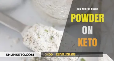 Ranch Powder on Keto: What You Need to Know