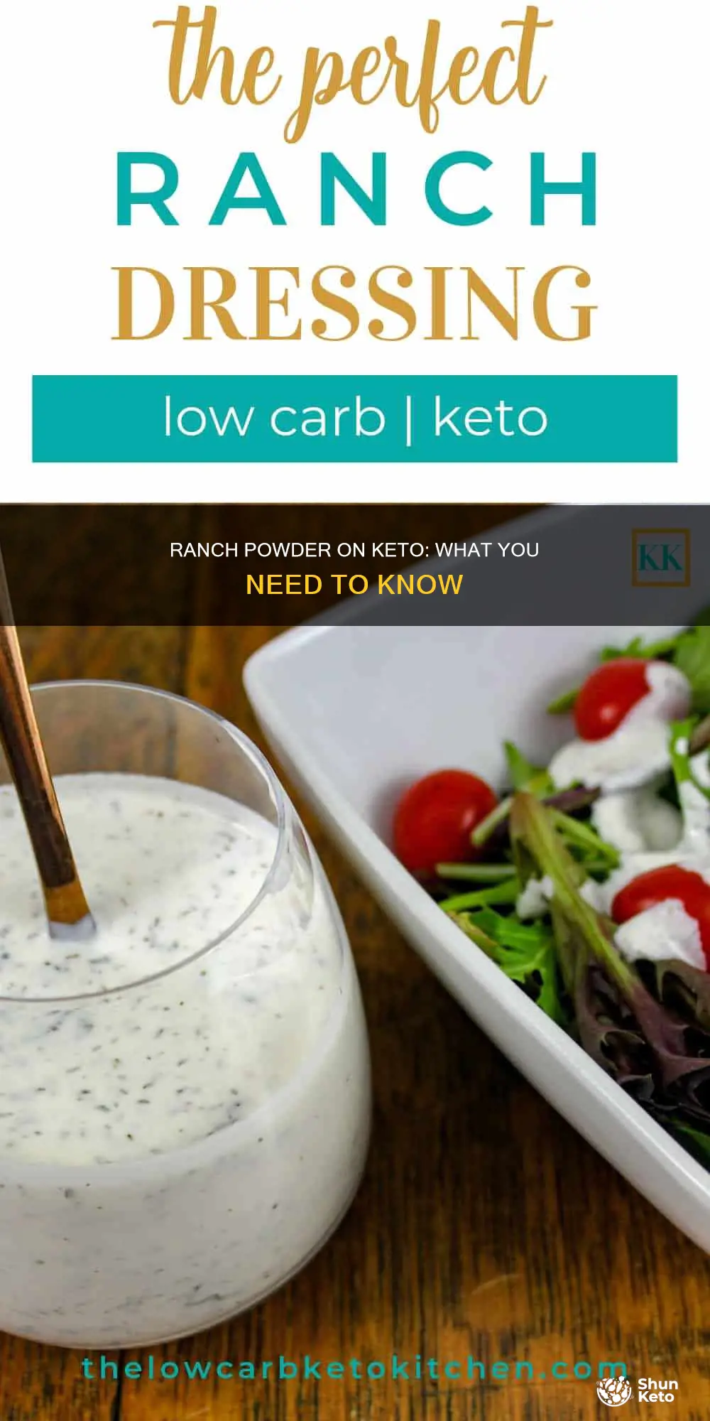 can you eat ranch powder on keto