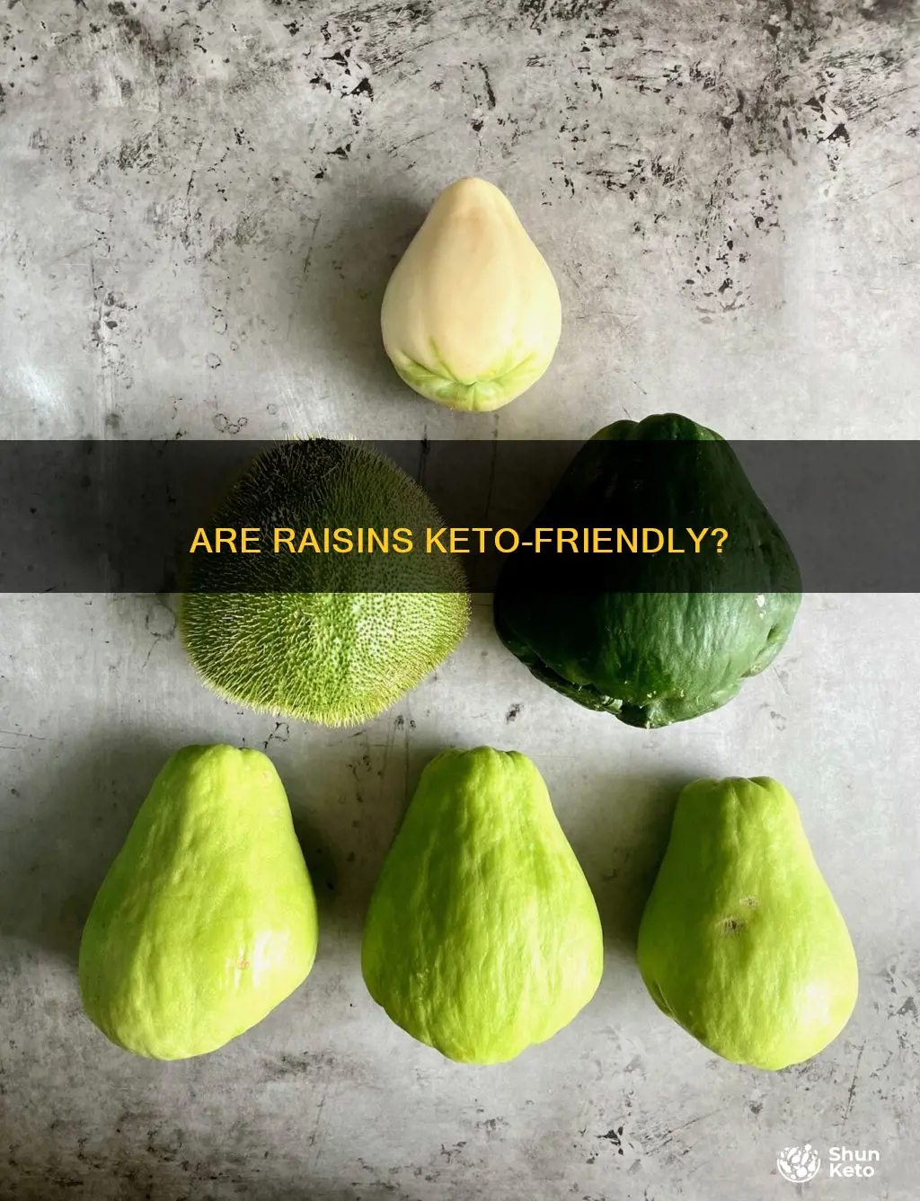 can you eat rasins on keto