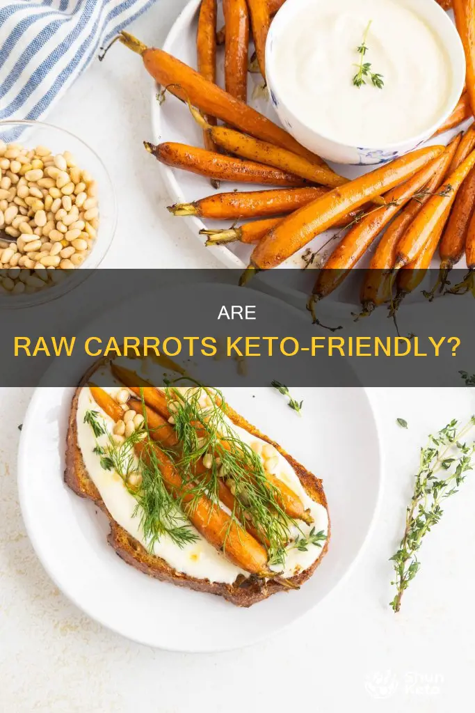 can you eat raw carrots on keto
