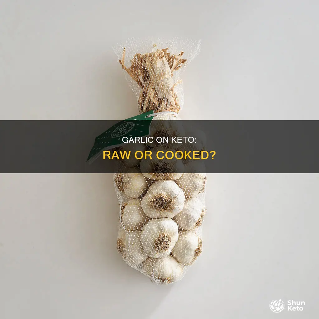 can you eat raw garlic on keto