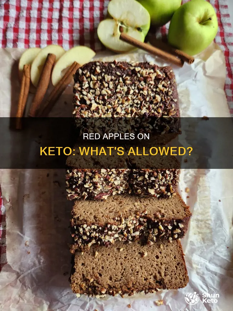 can you eat red apples on keto diet