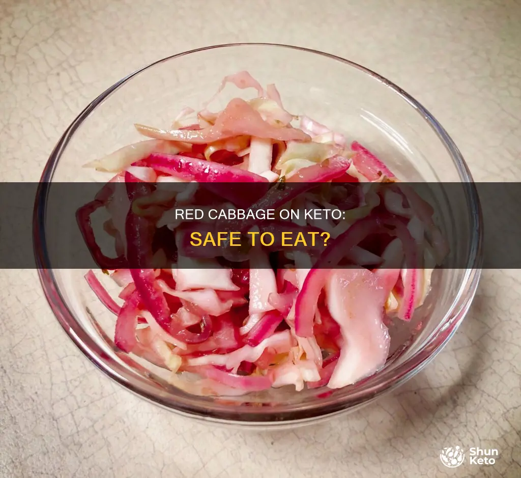 can you eat red cabbage on keto