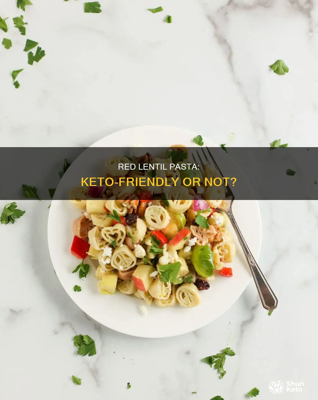 can you eat red lentil pasta on keto