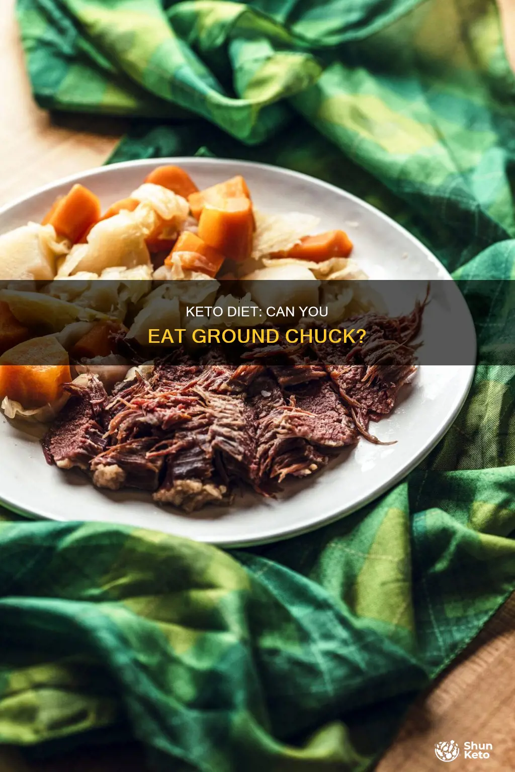 can you eat regular ground chuck on keto