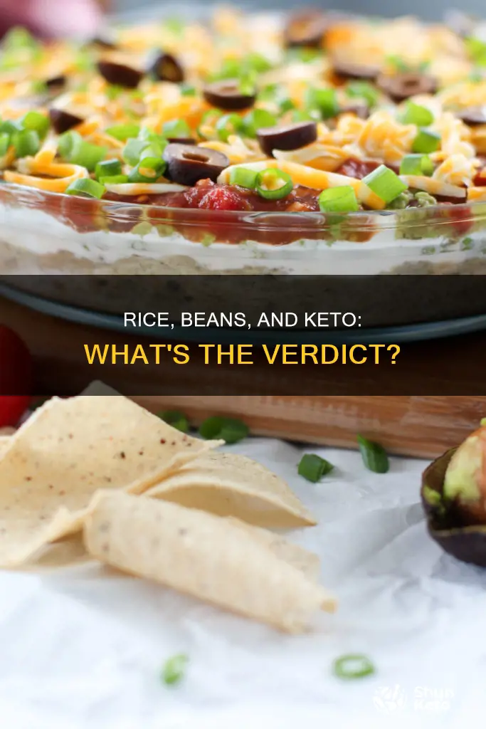 can you eat rice and beans on keto