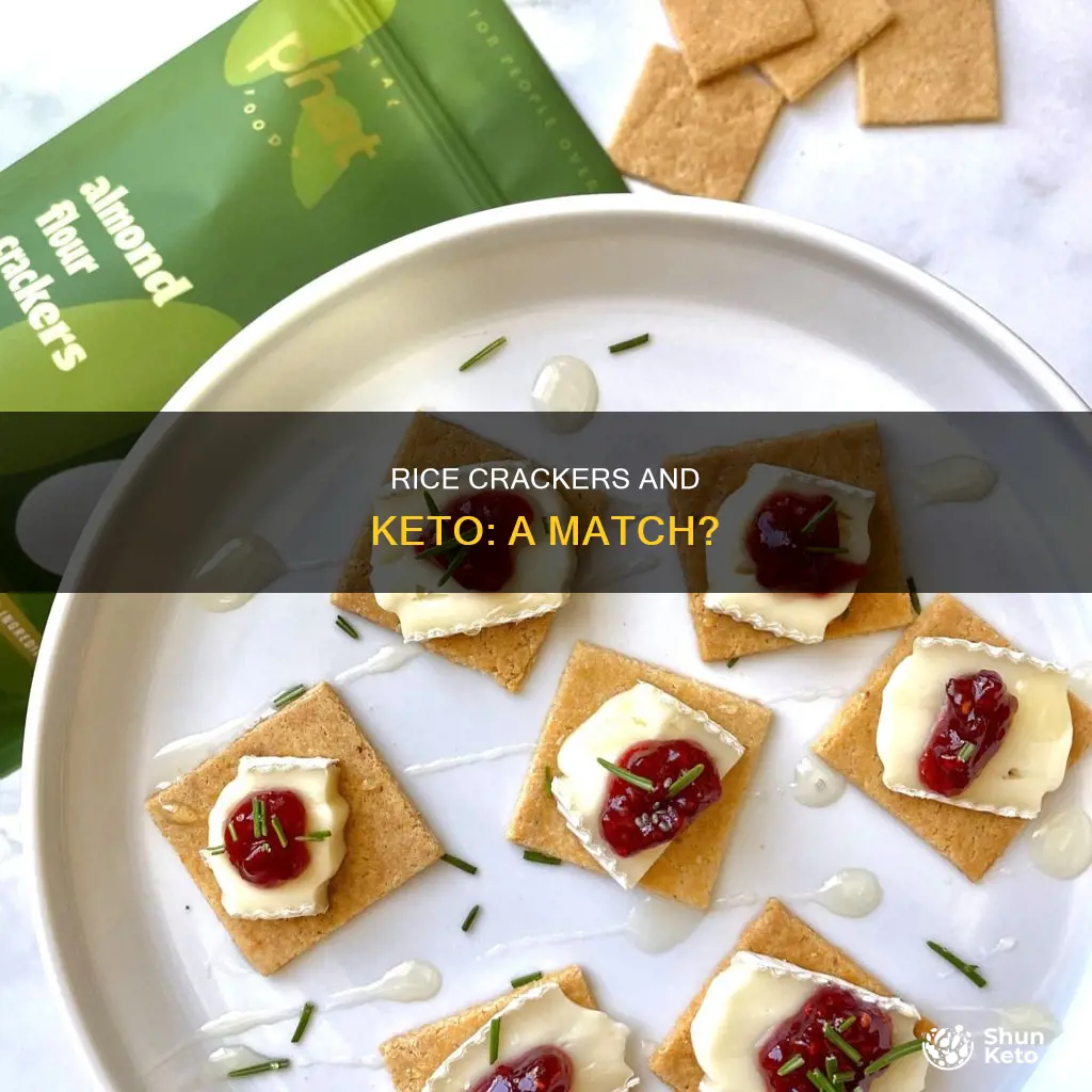 can you eat rice crackers on a keto diet