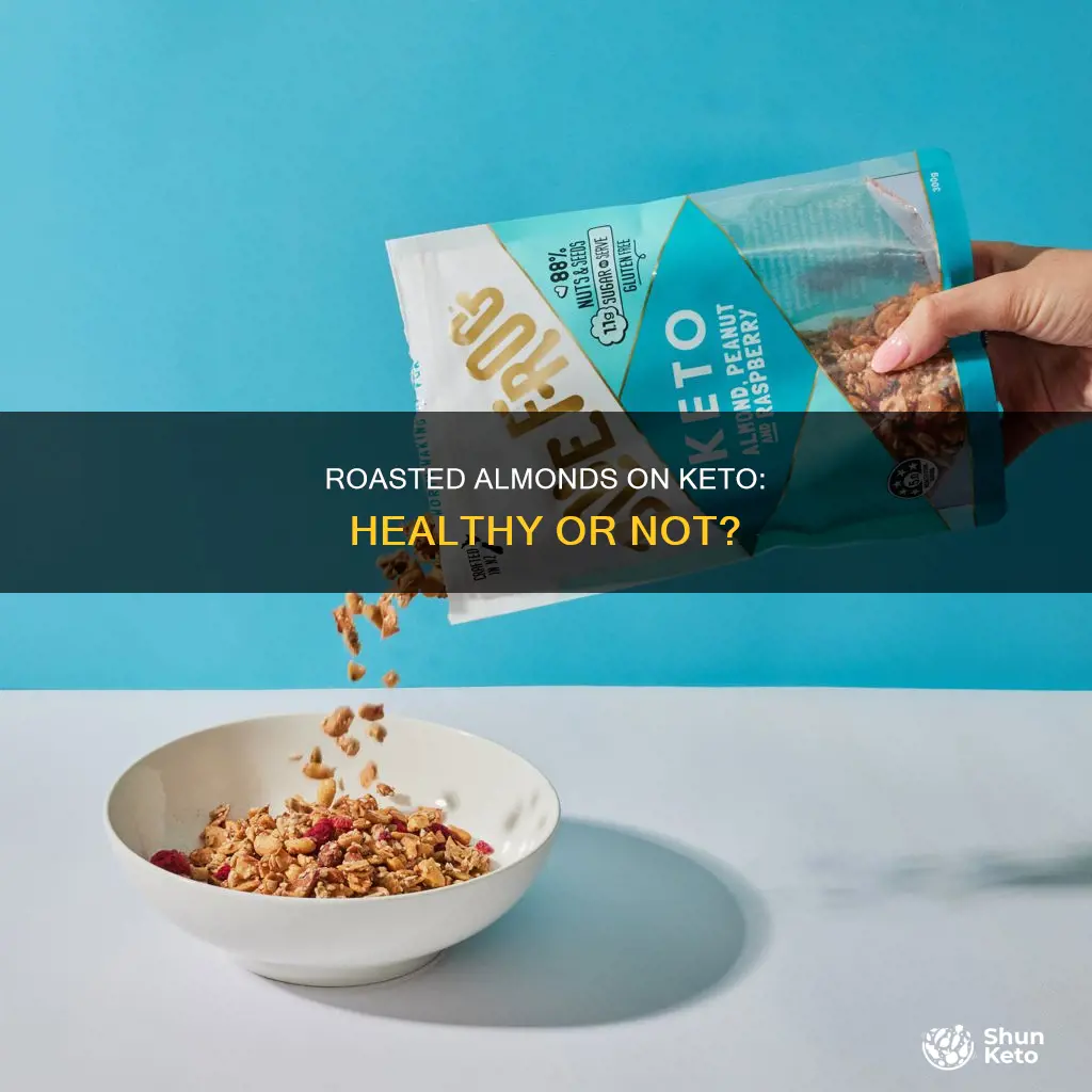 can you eat roasted almonds on keto
