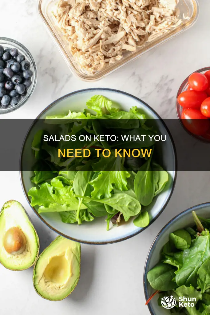 can you eat salad and keto