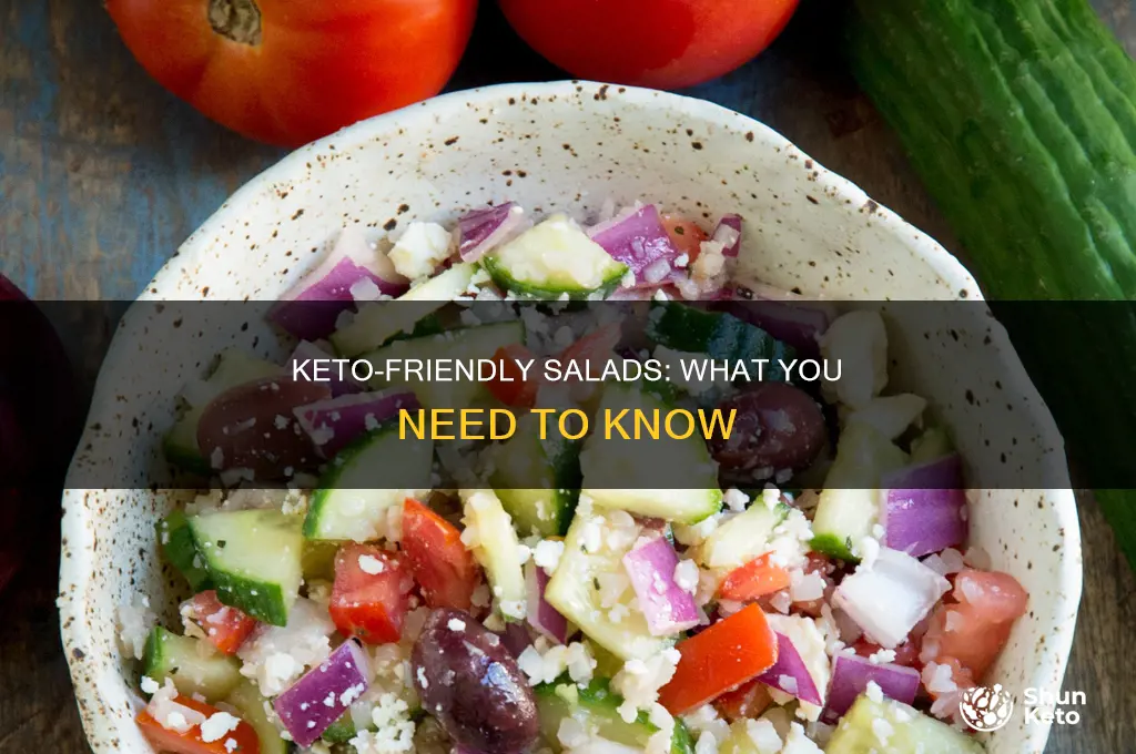 can you eat salads on keto