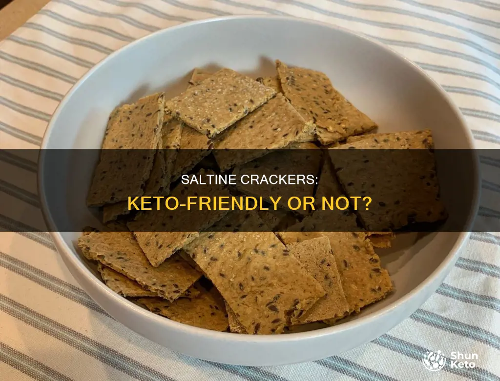 can you eat saltine crackers on a keto diet