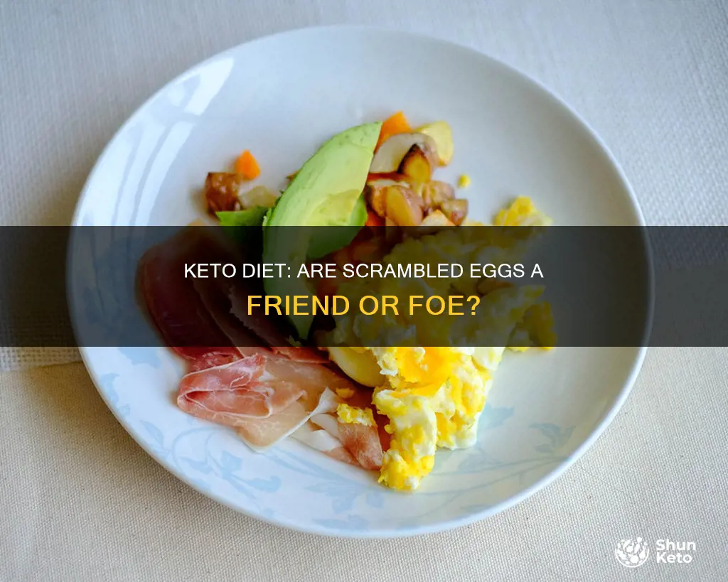 can you eat scrambled eggs on a keto diet