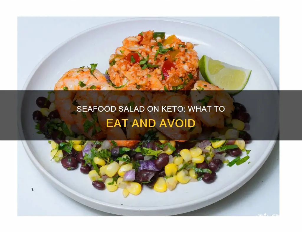 can you eat seafood salad on keto
