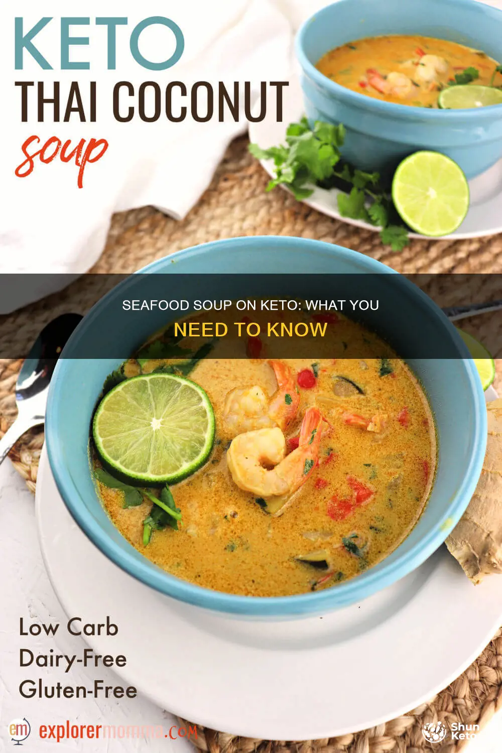 can you eat seafood soup on keto diet